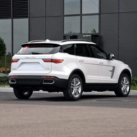 JX Auto Zotye T700 SUV d'occasion chinois à conduite à gauche, turbocompressé, automatique, haute configuration, essence, sièges en cuir, LED