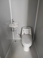 Toilettes portables Ehang pour camping en plein air, lavabo public écologique, toilettes mobiles temporaires pour chantier, matériau en panneaux sandwich