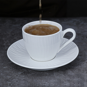 Tasse à <span class=keywords><strong>café</strong></span> et à thé avec logo personnalisé, passe au lave-vaisselle, ensemble de tasses à <span class=keywords><strong>café</strong></span> et à thé en porcelaine, autres fournitures pour hôtels et restaurants - Product Image 1