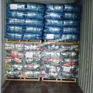 Industrial Rags 100 Cotton Mixed Colored T-Shirt Rags Colored Wiping Rag 2 lb <b>Compressed</b> <b>Bag</b> for Cleaning - Product Image 1