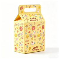 Scatole Regalo Economiche in Cartone per Dolci Natalizi con Manico e Finestra Trasparente, Confezione Personalizzata a Tema Halloween