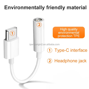 Auriculares 3,5mm aux audio Jack adaptador tipo-c usb-c a 3,5mm auricular Jack adaptador de carga para iPhone 3,5mm - Product Image 3