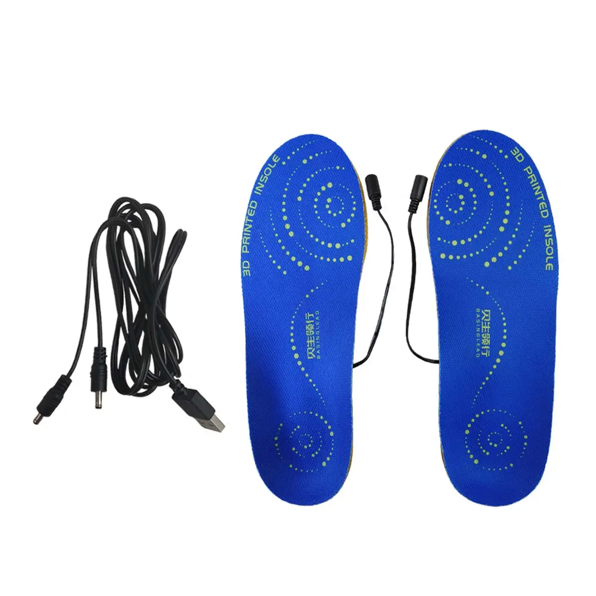 Electric heating insoles and heating insoles are used to keep the sole warm