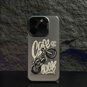 <span class=keywords><strong>Coque</strong></span> de téléphone sur le thème de la <span class=keywords><strong>moto</strong></span> Cool Silver Ins-Style pour <span class=keywords><strong>iPhone</strong></span> 7 8 <span class=keywords><strong>X</strong></span> XR XS 11 12 13 14 15 1617 Pro Max-Plus Model Back Covers - Product Image 4