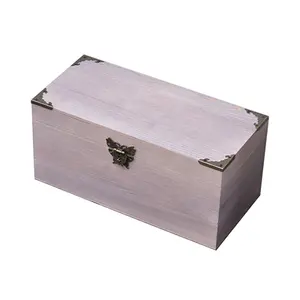 Custom wholesale low moq rustic small wooden box accept oem odm order