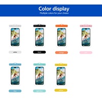 Étui étanche pour téléphone portable en PVC sur mesure avec pochette de cou, certifié REACH et ROHS, sacs pour téléphones portables