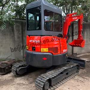 รถขุดตีนตะขาบฮิตาชิ ZX35 รุ่นปี 2023 ของแท้จากญี่ปุ่น ขนาด 3.5 ตัน ความจุบุ้งกี๋ 0.16 ลูกบาศก์เมตร ราคาดี รถขุดมือสอง - Product Image 3