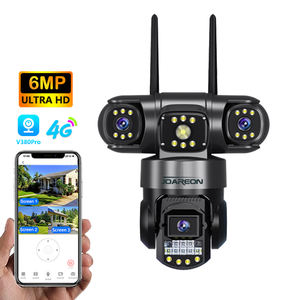 JOAREON nuovo V380 Pro PTZ 3 schermi 3 fotocamera 6MP con 4G di rete PTZ IP Camera V380 CCTV 4G Sim Card telecamera di sicurezza - Product Image 1