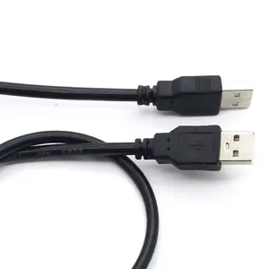 Grosir Pabrik kabel data USB ke USB 2.0 pria untuk laki-laki kecepatan tinggi kustom panjang