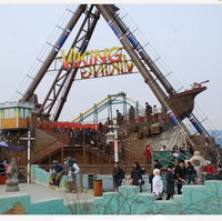 Attractions manèges aire de jeux parc d'attractions tour bateau pirate à vendre