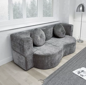 <span class=keywords><strong>Canapé</strong></span> moderne incurvé pour salon, housse amovible et lavable, <span class=keywords><strong>canapé</strong></span>-lit en mousse pour petit appartement - Product Image 6