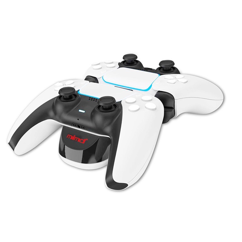 2023 Game Controller Dual play station 5 Dual Controller Charging Base With LED Light Wireless joystick Charging stand games