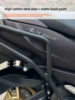 Barre de protection robuste noire mate pour moto Yamaha Xingying 125 Cygnus GT, pare-chocs avant et arrière, protection moteur, accessoires neufs