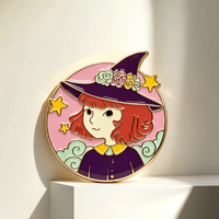 Badge en métal artistique plaqué arc-en-ciel coloré OEM, épinglette émaillée personnalisée avec logo pour vêtements, sacs à dos, décoration, cadeau