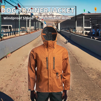 Veste Softshell Unisexe Imperméable Coupe-Vent à Capuche Amovible Respirante pour Randonnée et Activités de Plein Air, Manteau d'Hiver Grande Taille avec Fermeture Avant