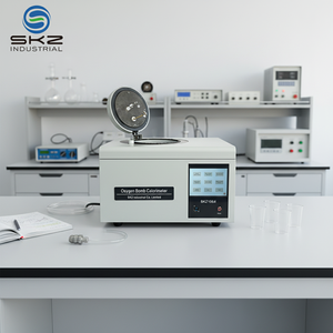 SKZ1064 Laboratorium Zuurstofbom Calorimeter Automatische <span class=keywords><strong>Calorific</strong></span> Value <span class=keywords><strong>Tester</strong></span> voor Kolen, Biomassa, Brandstof, Voedsel en Chemische Materialen - Product Image 1