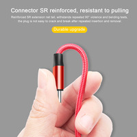 Câble de charge universel 3 en 1 multi-têtes en nylon tressé, charge simultanée de 3 téléphones de type C, Micro et pour iPhone
