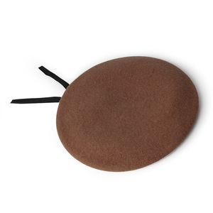 Béret en laine personnalisé avec logo, ajustable, unisexe, pour hommes, béret tactique avec badge brodé pour militaires - Product Image 4