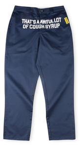 Aloks COUGH SYRUP Cargo Pantalones Cintura media American Streetwear Pantalones utilitarios de pierna recta informales - Product Image 2