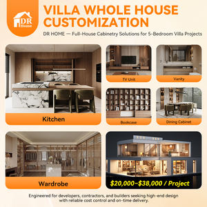 Projet <span class=keywords><strong>de</strong></span> villa, cuisine moderne complète, armoires <span class=keywords><strong>de</strong></span> cuisine en bois massif écologiques, laque <span class=keywords><strong>de</strong></span> luxe, ensemble <span class=keywords><strong>de</strong></span> comptoirs en marbre, îlot - Product Image 2