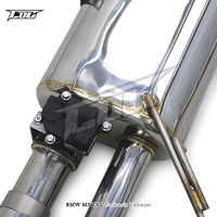 Sistem Knalpot Catback Elektronik Berkatup Stainless Steel Boska dengan Katalis untuk BMW M3 E90/E92/E93 4.0L 2008-2013 Pipa Knalpot Muffler