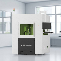 Machine de découpe laser à fibre fermée LM-3030A 1500W pour l'artisanat de précision de l'or et de l'argent