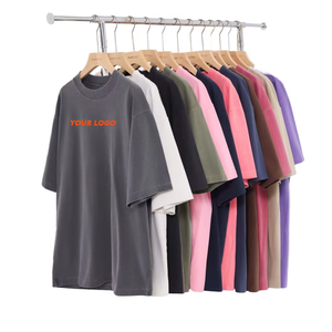 เสื้อยืดผู้หญิงผ้าคอตตอนถัก 100% คุณภาพสูง น้ำหนัก 230 แกรม แบบลำลอง พิมพ์โลโก้ตามสั่ง เป็นมิตรกับสิ่งแวดล้อม ขายส่งเกรดพรีเมียม - Product Image 1