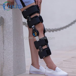 Attelle de genou articulée robuste HKJD pour soutien post-chirurgical, blessures aux ligaments, luxations, fractures rotuliennes et rééducation - Product Image 5