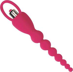 Vibromasseur anal Jouets sexuels lesbiens <span class=keywords><strong>Adam</strong></span> & <span class=keywords><strong>Eve</strong></span> Booty Bliss Perles vibrantes, Plug adulte, Jouet de la prostate pour femmes et hommes, Waterpro rose - Product Image 1