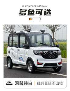 Voiture électrique à quatre roues à basse vitesse, petite et économique pour adultes, moteur 1000W, 4 passagers, autonomie 50-70 km - Product Image 3