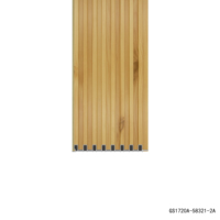 Panneau mural rainuré 3D en WPC PVC RUIONG, style rustique, facile à installer, décoratif intérieur, étanche, ignifuge, pour villa