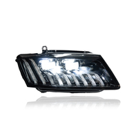 Ensemble de phares LED KGKB pour Audi Q5 8R pré-lifting 2008-2018, mise à niveau avec double lentille de projecteur, clignotant séquentiel, Plug & Play