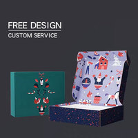 Boîtes d'expédition ondulées imprimées personnalisées, boîte de courrier en carton avec logo personnalisé, boîte de courrier