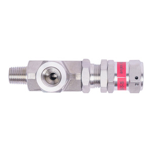 Soupape de sécurité avec filetages interne et externe, commande manuelle, connexion filetée - Product Image 1
