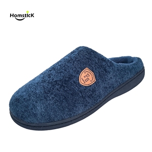 <span class=keywords><strong>Ciabatte</strong></span> <span class=keywords><strong>casa</strong></span> chiusa all'ingrosso <span class=keywords><strong>blu</strong></span> imbottitura fabbrica scarpe Casual pantofole fabbricazione Memory Foam fabbrica pantofole <span class=keywords><strong>da</strong></span> uomo - Product Image 4