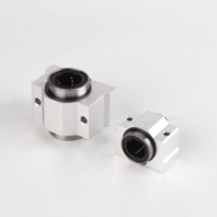 Bloc coulissant linéaire en boîte SCEV8 10 12 16 20 25 30 35 40 50UU Roulement coulissant pour imprimante 3D