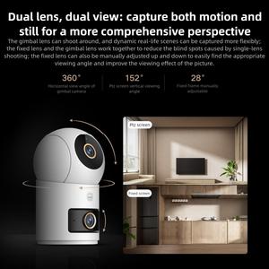 Cámara Inteligente Profesional <span class=keywords><strong>Xiaomi</strong></span> Mijia 4 con Doble Lente PTZ de <span class=keywords><strong>360</strong></span> Grados, 5MP, 3K HD, WiFi 6, Seguridad para el Hogar, Cámara con APP Mi Home - Product Image 5