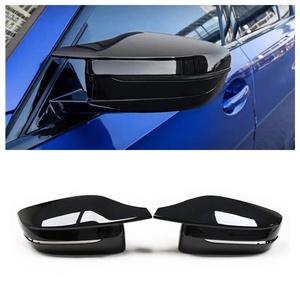 Coque de rétroviseur de remplacement style M4 en ABS noir brillant pour BMW Série 2 3 4 5 G42 G20 G22 G26 G30 2017+ Série 8 G14 G15 G16 LHD - Product Image 1