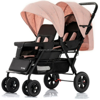 EN1888 Poussette double personnalisée pour enfants Poussette forte pour enfants Poussette bébé pour jumeaux