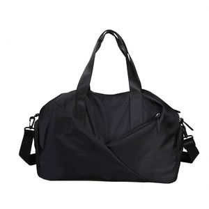Unisex Zipper Gym Bag New Product-<b>Large</b> Capacity Portable Handbag Fashionable Travel Storage <b>Bow</b> Chain Decorations Lightweight - Product Image 3