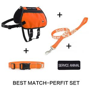 Manufacturers Custom Pet <strong>Dog</strong> <strong>Leash</strong> Adjustable Reflective Nylon Service <strong>Dog</strong> <strong>Leash</strong> - Product Image 4