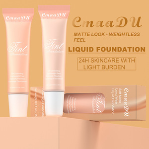 Base de Maquillaje Líquida de Cobertura Total, Hidratante, Iluminadora, Impermeable y de Larga Duración, 30 ml, al por Mayor - Product Image 1
