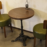 Chaise de salle à manger rembourrée en cuir de haute qualité personnalisée ensemble de meubles de restaurant