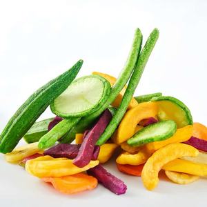 Snacks exotiques frits sous vide à basse température, fruits <span class=keywords><strong>et</strong></span> légumes séchés croustillants mélangés, nourriture saine - Product Image 4