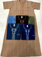 Nouveauté CCY : Turbans brodés du Moyen-Orient, Boubou Homme Musulman Thobe, Vente en gros de Jalabiya, Robe pour tous les jours