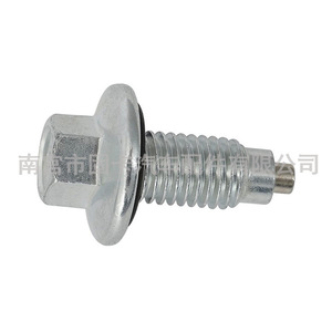 Magnetic Drain <b>Plug</b> Bolt 11518377 For Buick Chevrolet Cadillac Ford Vehicles - Product Image 1