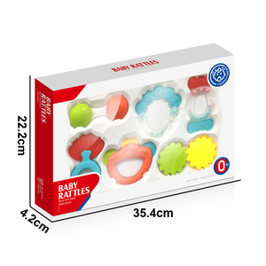 Hochets et jouets de dentition pour bébés, personnalisables, colorés, mignons, doux, en forme de mains, stérilisables à la vapeur - Product Image 4