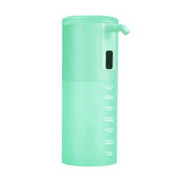 Distributeur automatique de savon moussant rechargeable 350 ml (11,8 oz) avec capteur pour salle de bain et toilettes