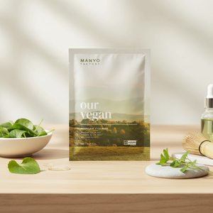MANYO FACTORY Notre Vegan Heartleaf Cica Mask 25ml-Fabriqué en Corée 100% Vegan Non Irritant pH Équilibrant EVE Vegan Certification - Product Image 3