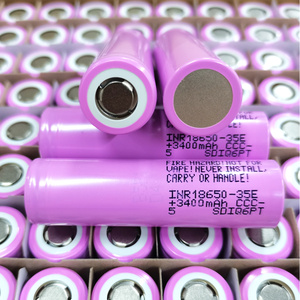 Batterie au lithium rechargeable professionnelle <span class=keywords><strong>SAMSUNG</strong></span> INR18650-35E 3400mAh pour projecteurs de bureau, moteurs de rideaux électriques - Product Image 4